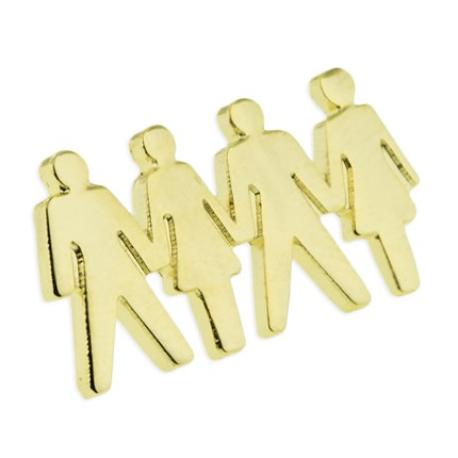     Teamwork People Pin