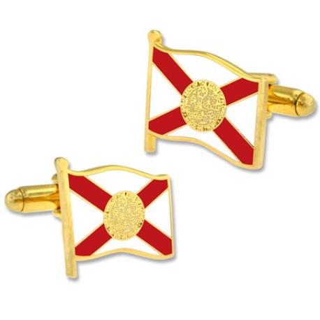     Florida Flag Cufflink Set