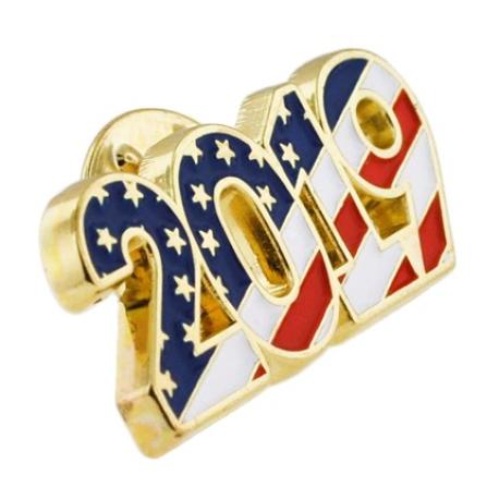     2019 Patriotic Year Pin