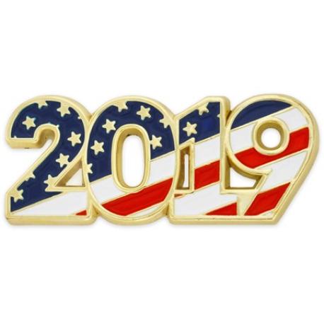     2019 Patriotic Year Pin