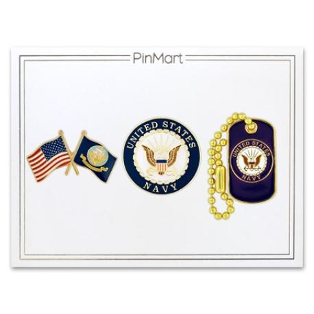     U.S. Navy 3-Pin Set