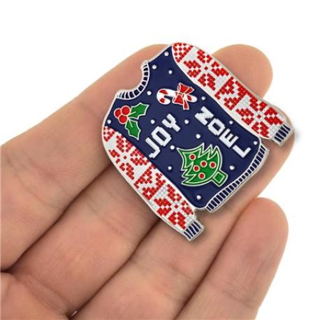     Ugly Christmas Sweater Pin