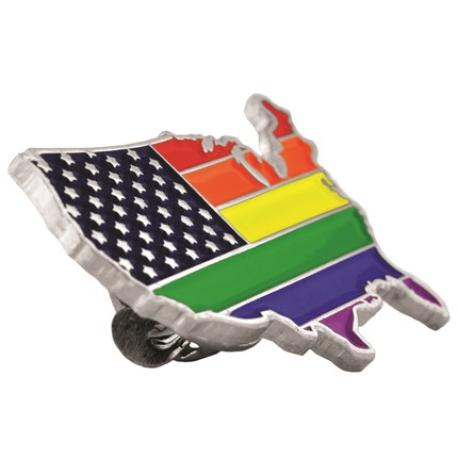     Gay Pride USA Pin