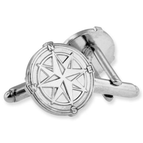     Compass North Star Cufflink Set