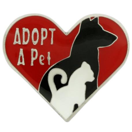     Adopt a Pet Pin