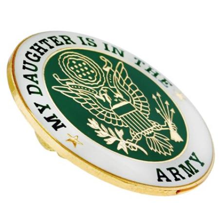     U.S. Army Daughter Pin