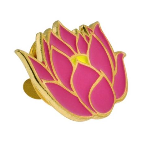     Lotus Flower Lapel Pin