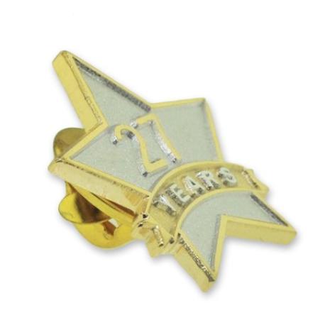     Years of Service Star Pin - 27 Years