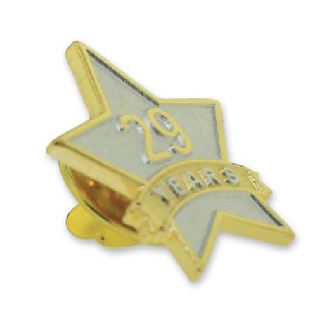     Years of Service Star Pin - 29 Years