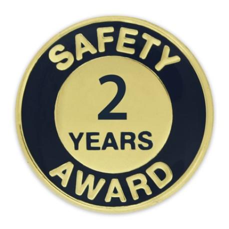     Safety Award Pin - 2 Years