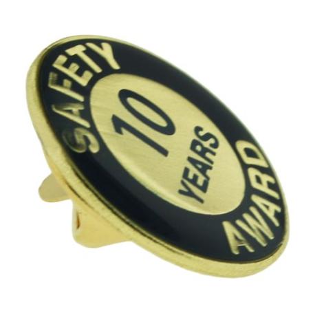     Safety Award Pin - 10 Years