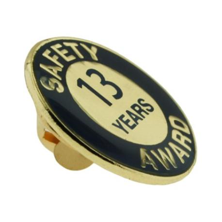     Safety Award Pin - 13 Years