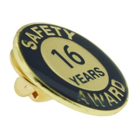     Safety Award Pin - 16 Years