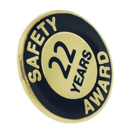     Safety Award Pin - 22 Years