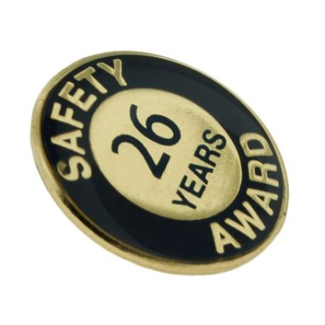     Safety Award Pin - 26 Years