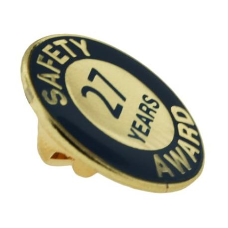     Safety Award Pin - 27 Years