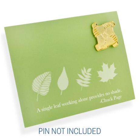     A Single Leaf Presentation Card