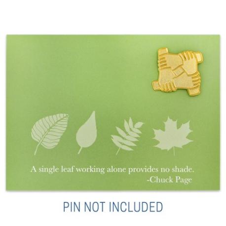     A Single Leaf Presentation Card