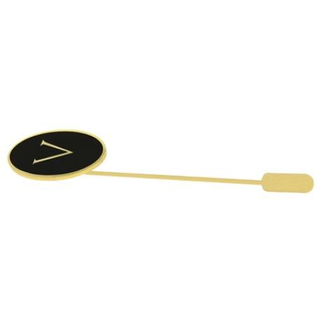     Letter V Stick Pin