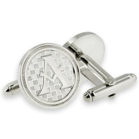     Letter A Cufflink Set