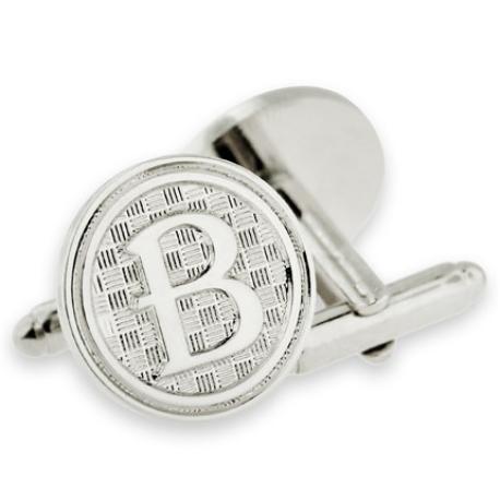     Letter B Cufflink Set