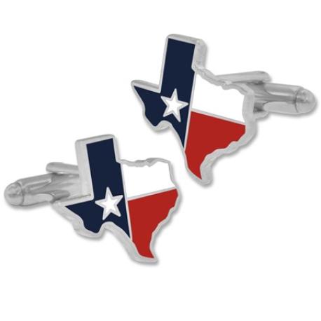     Texas State Shape Cufflink Set