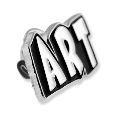     Art Word School Pin