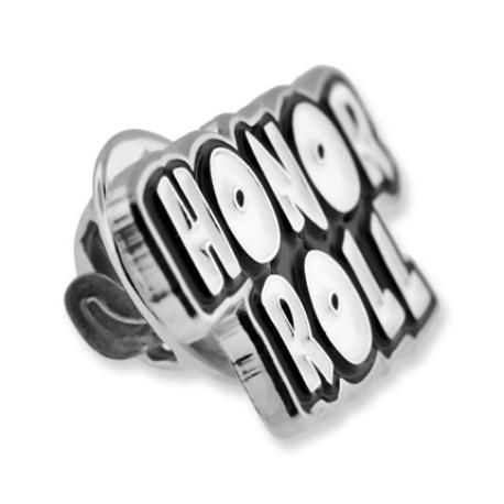     Honor Roll Word School Pin