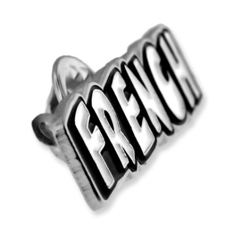     French Word Language Pin