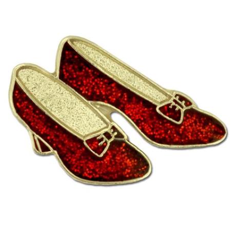     Red Dance Shoes Pin