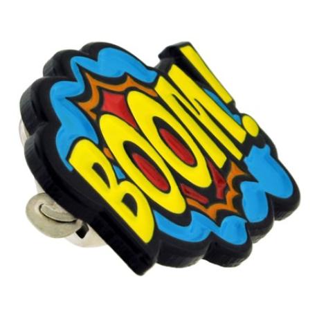     BOOM! Lapel Pin