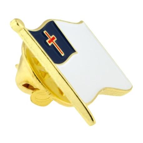     Christian Flag Pin