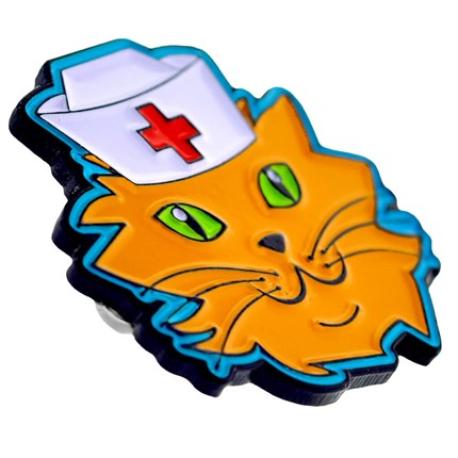     Cat Nurse Pin