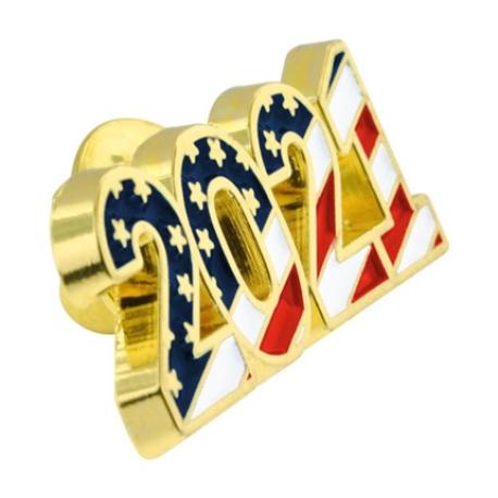     2021 Patriotic Year Pin