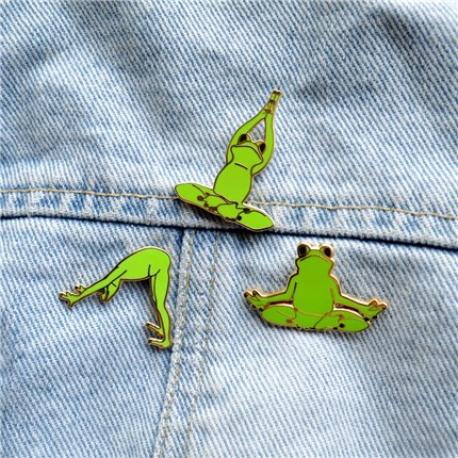     Yoga Frogs 3-Pin Set