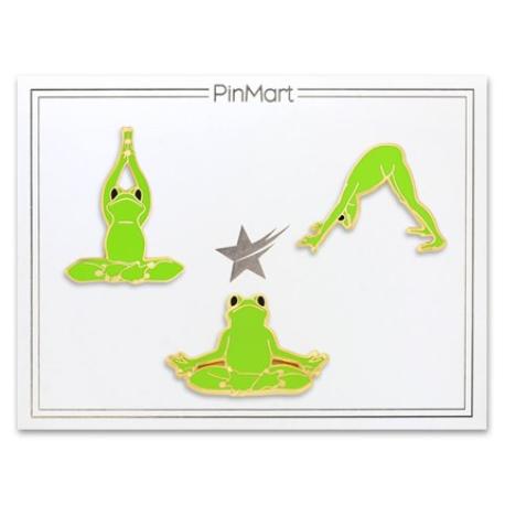     Yoga Frogs 3-Pin Set