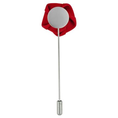     Silk Rosette Stick Pin