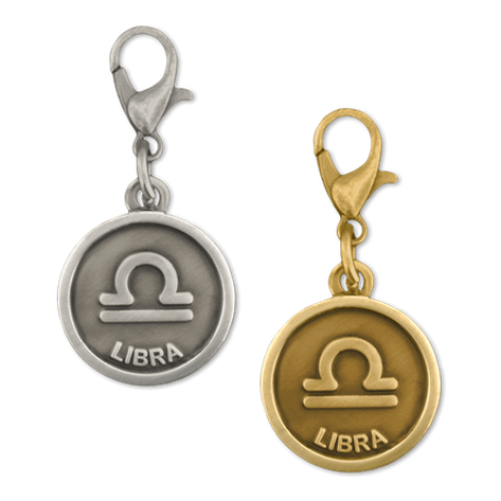     Libra Zodiac Charm