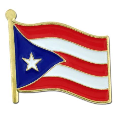     Puerto Rico Flag Pin