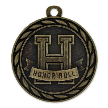     Honor Roll Medal - Engravable