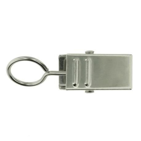     Bulldog Clip with Ring