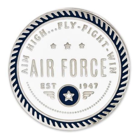     AIM High - U.S. Air Force Pin