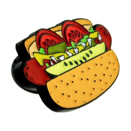     Chicago-Style Hot Dog Pin