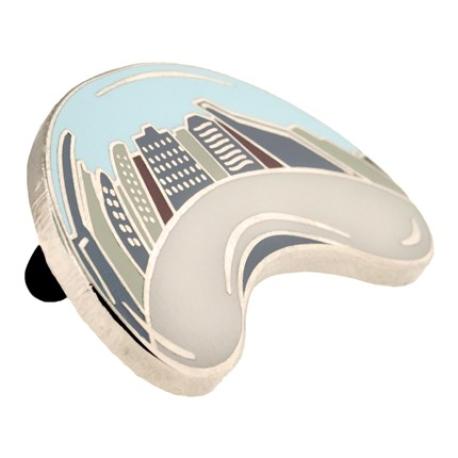     Chicago Bean Pin