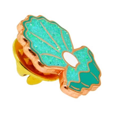     Mermaid Shell 2-Pin Set