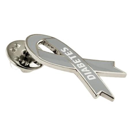     Awareness Ribbon Pin - Diabetes