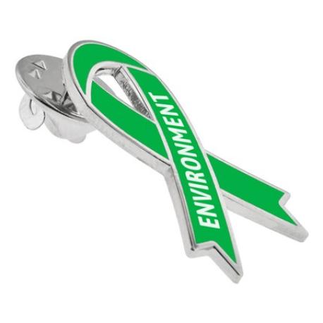     Awareness Ribbon Pin - Environment