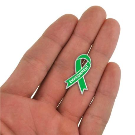     Awareness Ribbon Pin - Environment