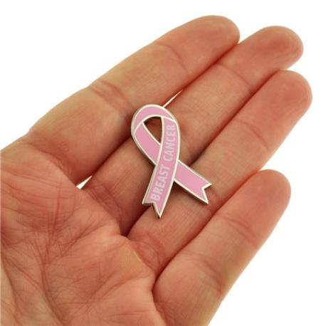     Awareness Ribbon Pin - Breast Cancer