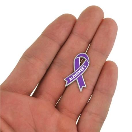     Awareness Ribbon Pin - Alzheimer's